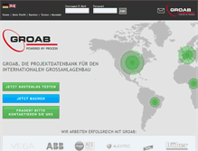 Tablet Screenshot of groab.de